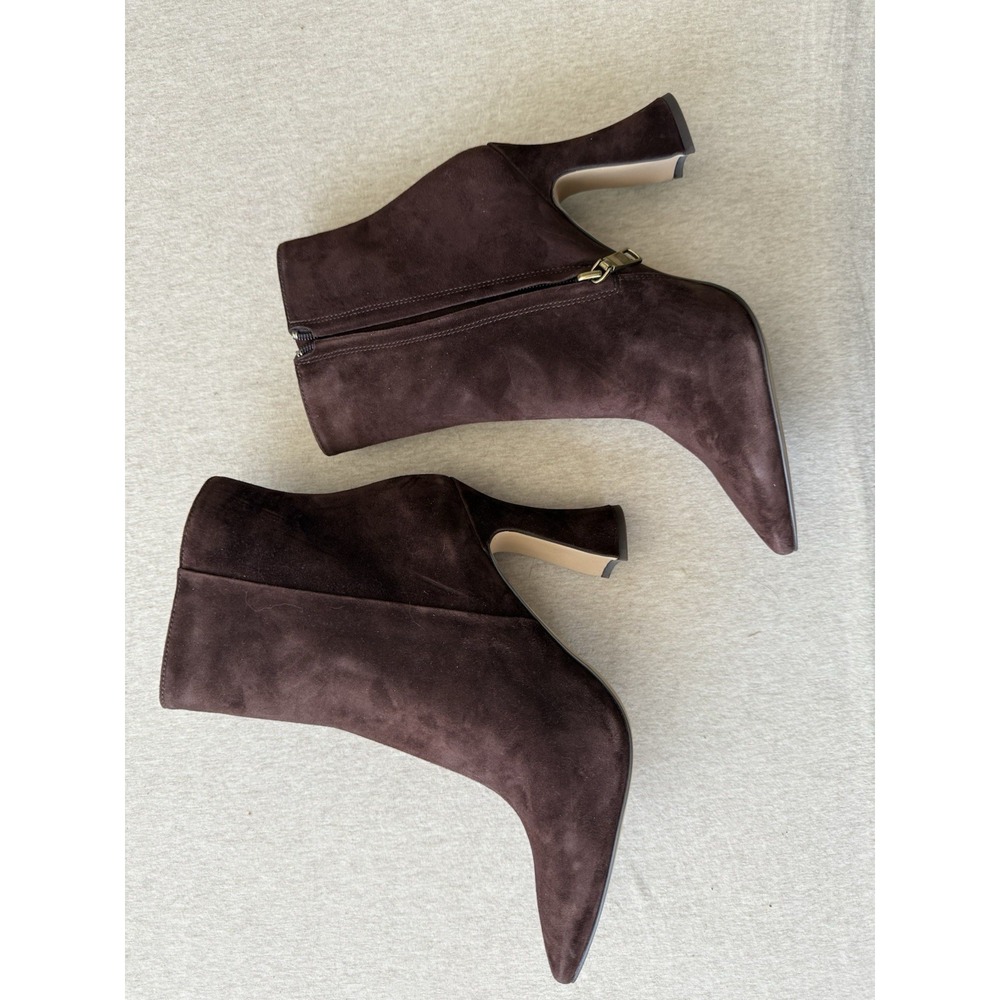 Coach Woman's Brown Suede Ankle Boot‎ 9.5